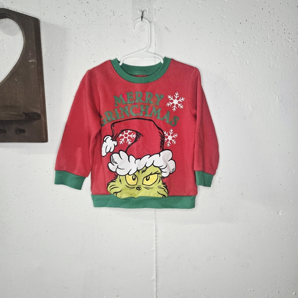 Grinchmas Kids Graphic Sweatshirt